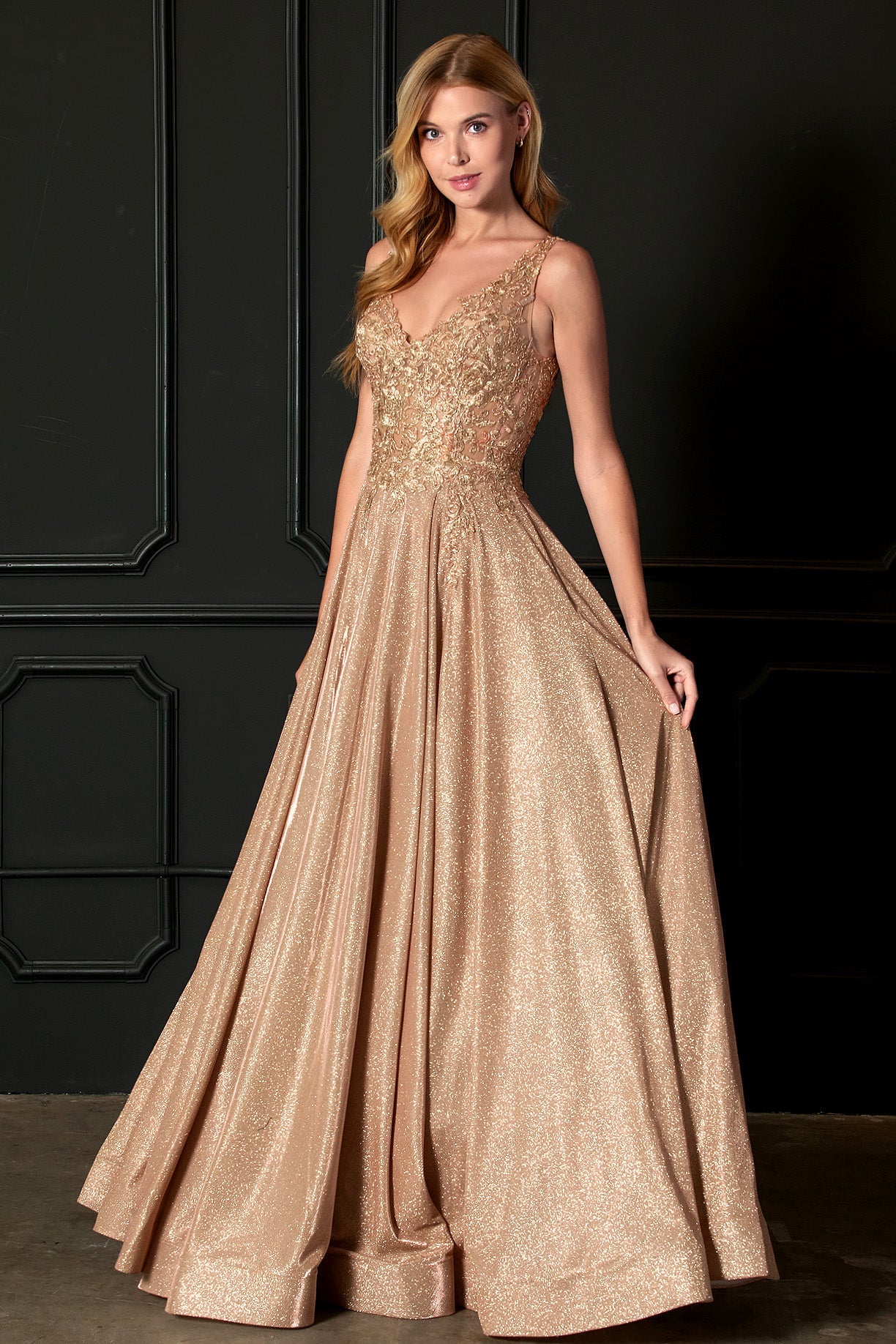 Party dress | Miamigirlfriends| rose gold