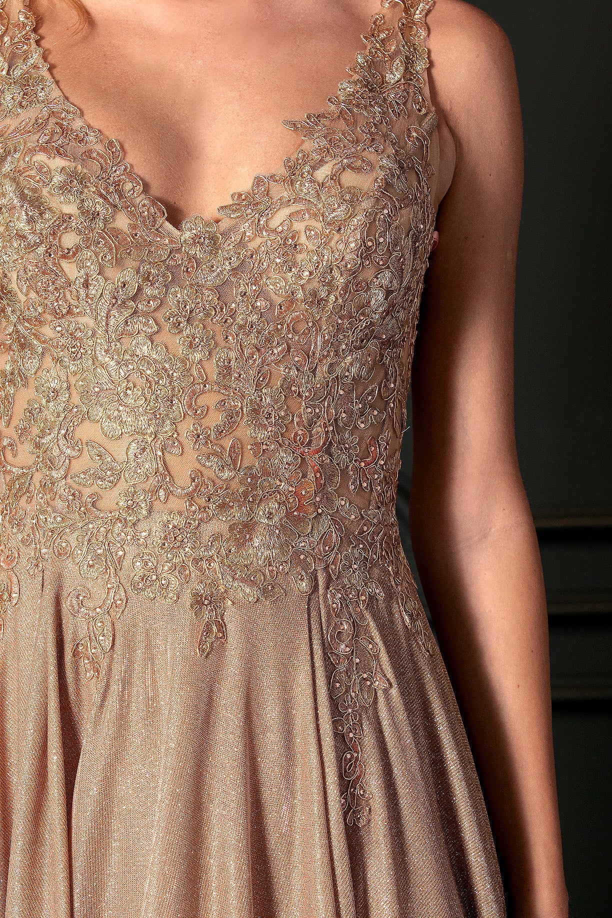 Party dress | Miamigirlfriends| rose gold
