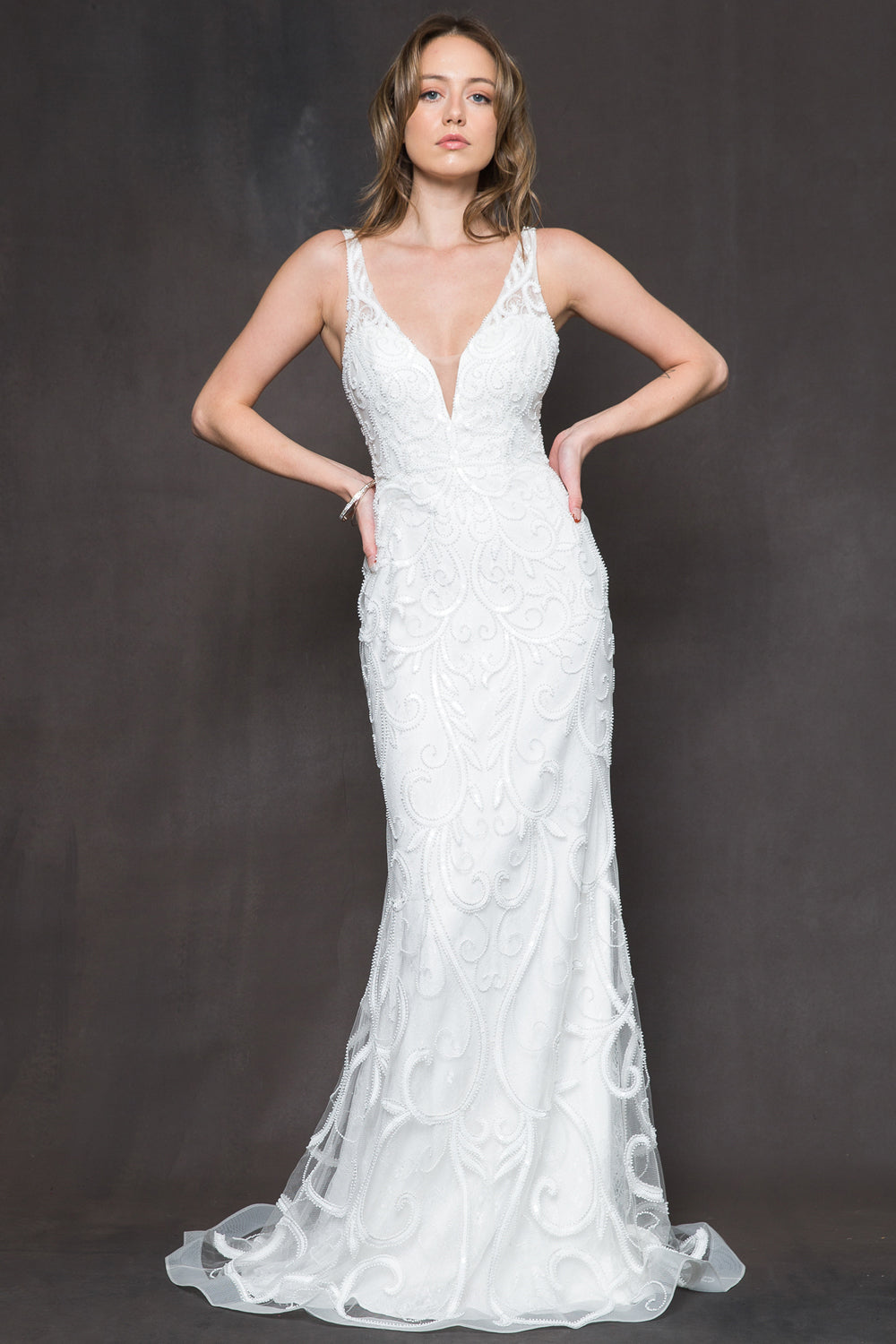 Wedding dress MN-262 Tampa Miaminovias.com Wedding dress MN-262 Tampa Miaminovias.com