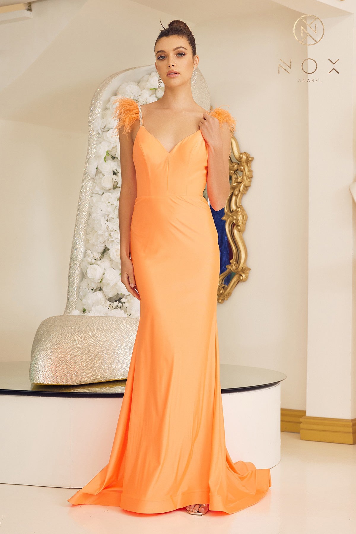 Vestido de Fiesta| Miaminovias| Orange