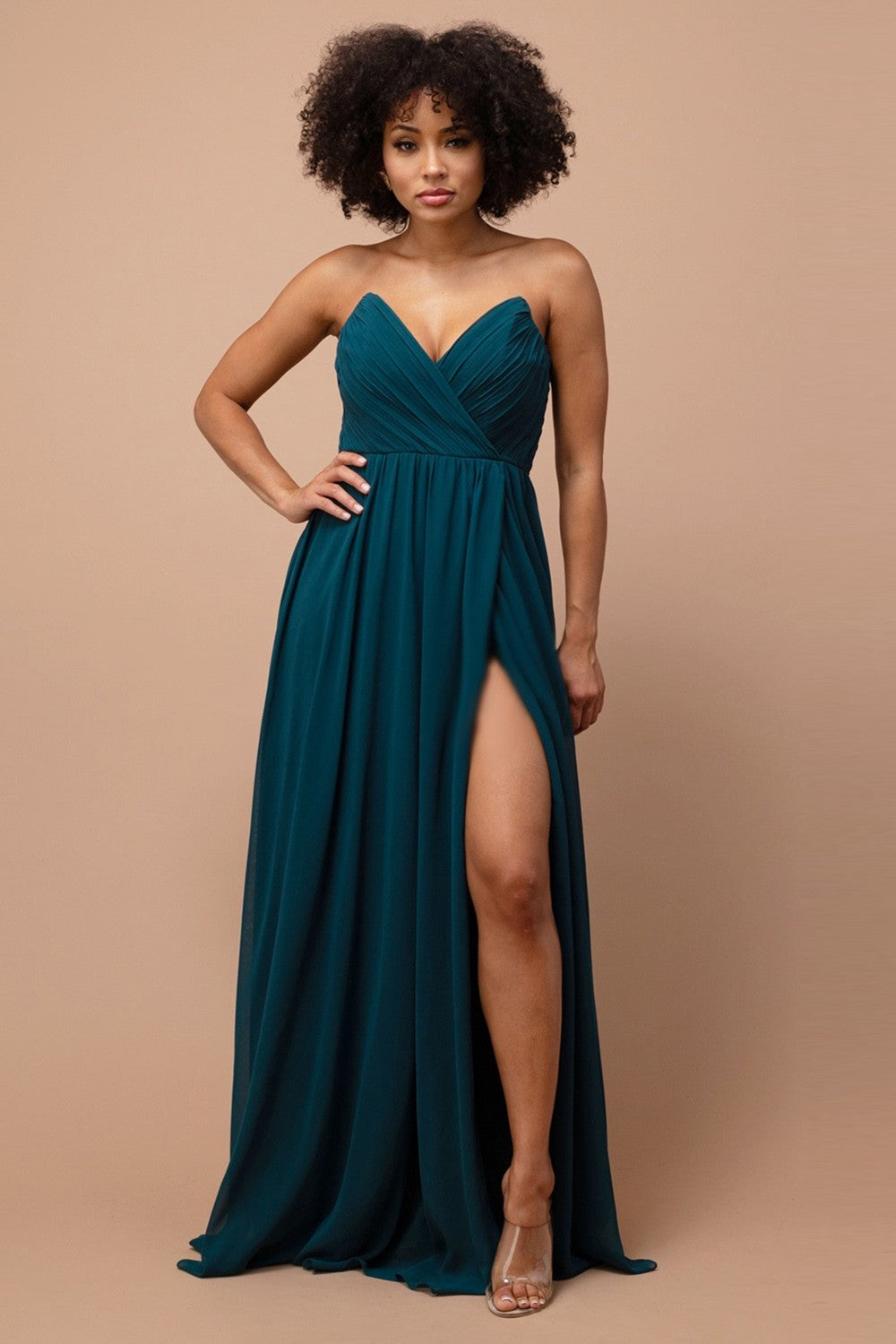Vestido de Fiesta F-129 Brazil