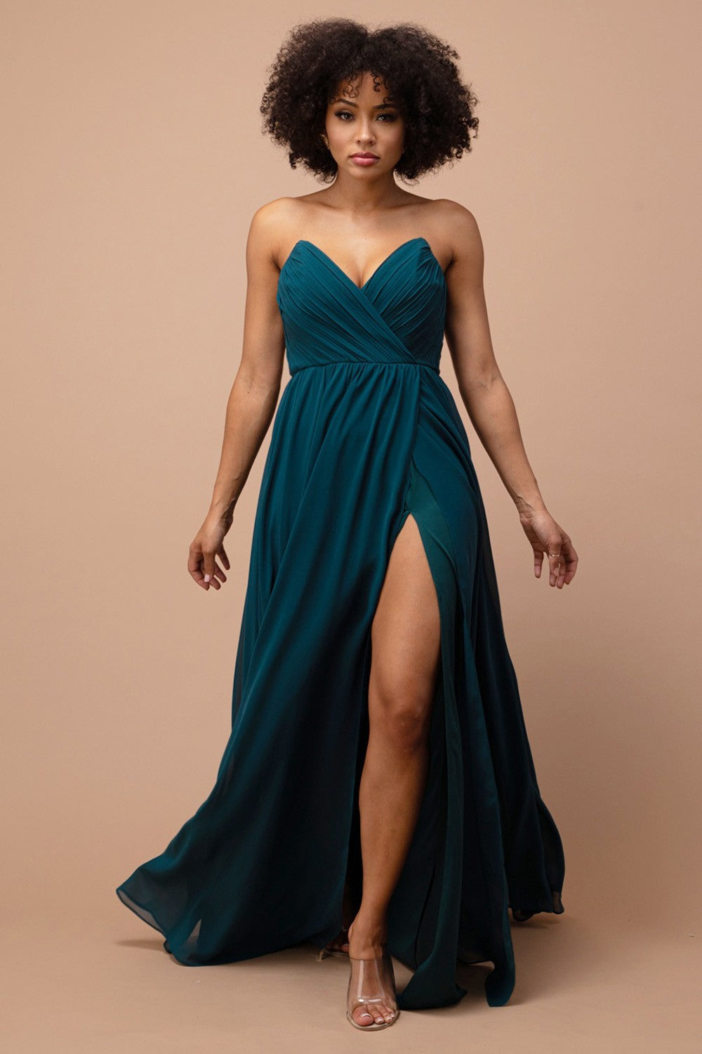 Vestido de Fiesta F-129 Brazil
