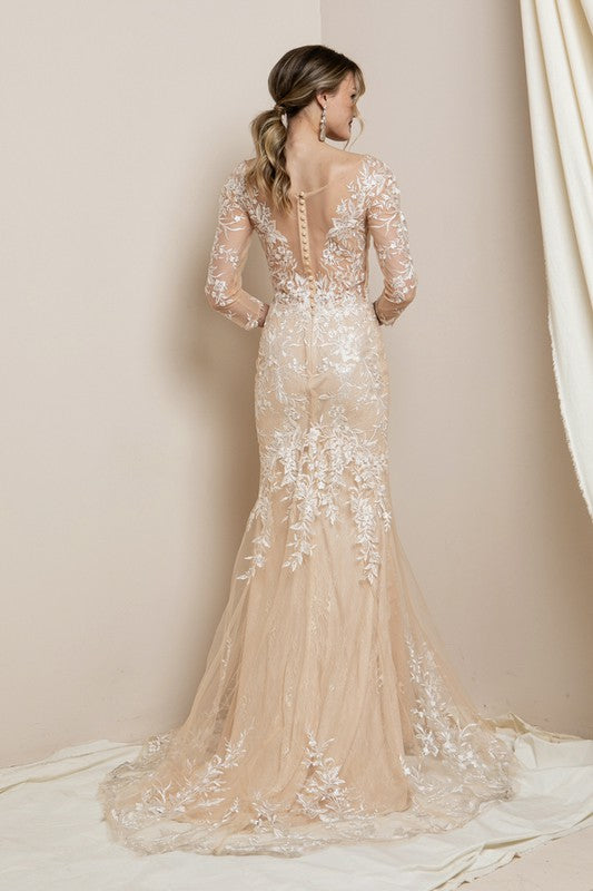 Vestido de Novia| Miaminovias| Cyan (S-M-L)