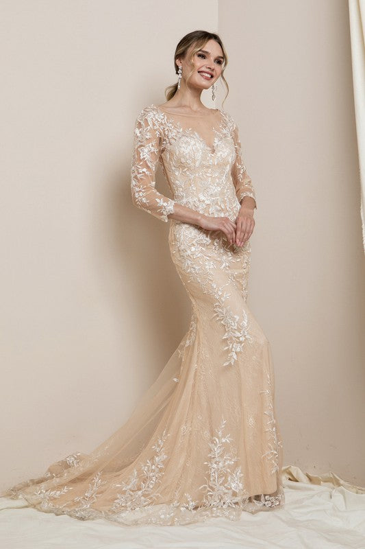 Vestido de Novia| Miaminovias| Cyan (S-M-L)
