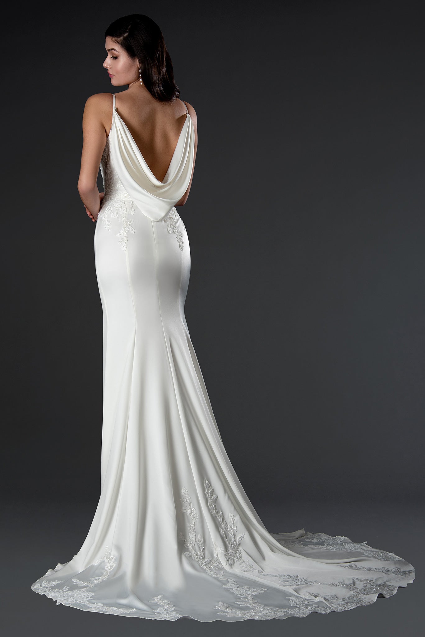 Wedding Dress| Miamigirlfriends| crepe