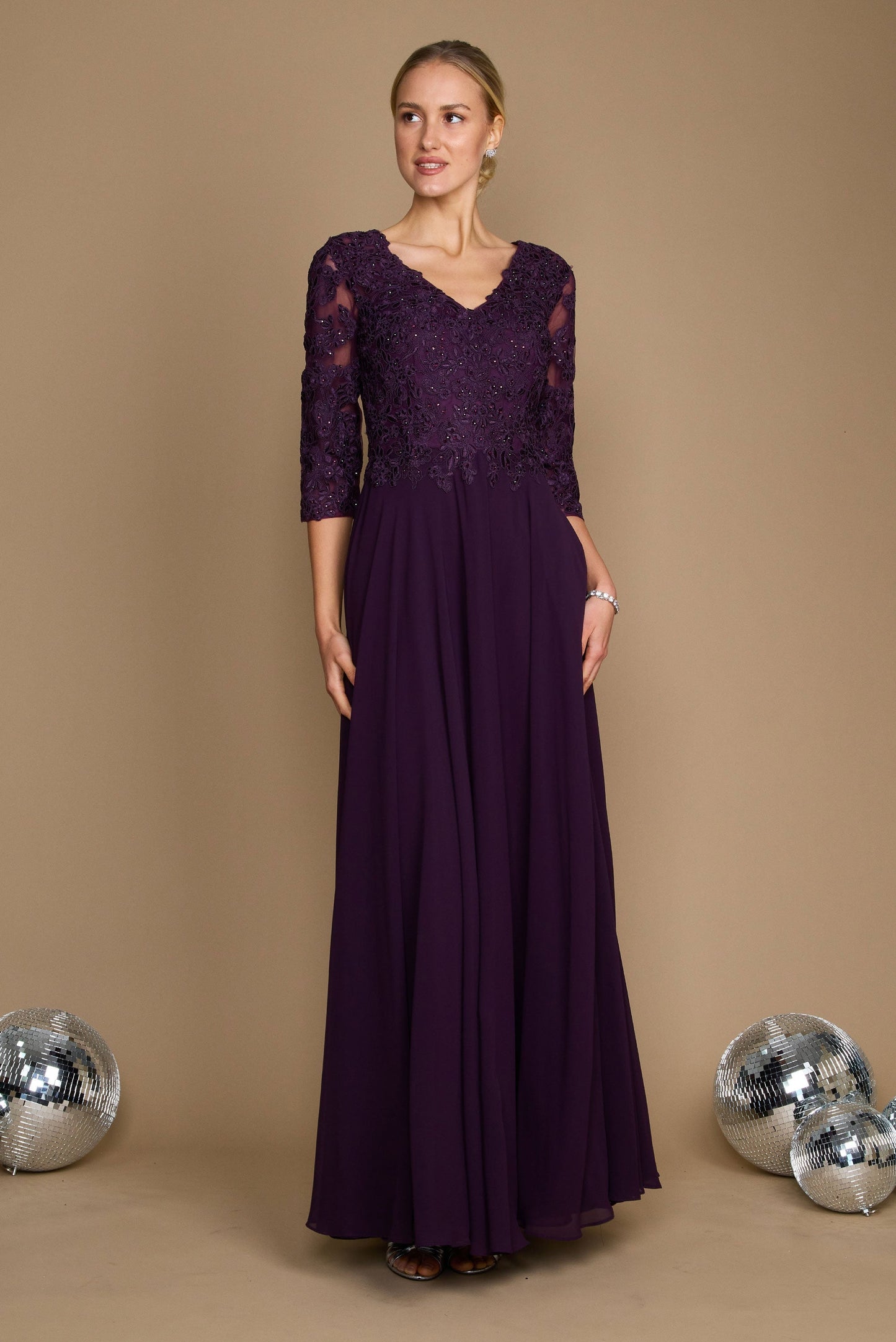 Vestido de Madre | Miaminovias | Andrea- Morado