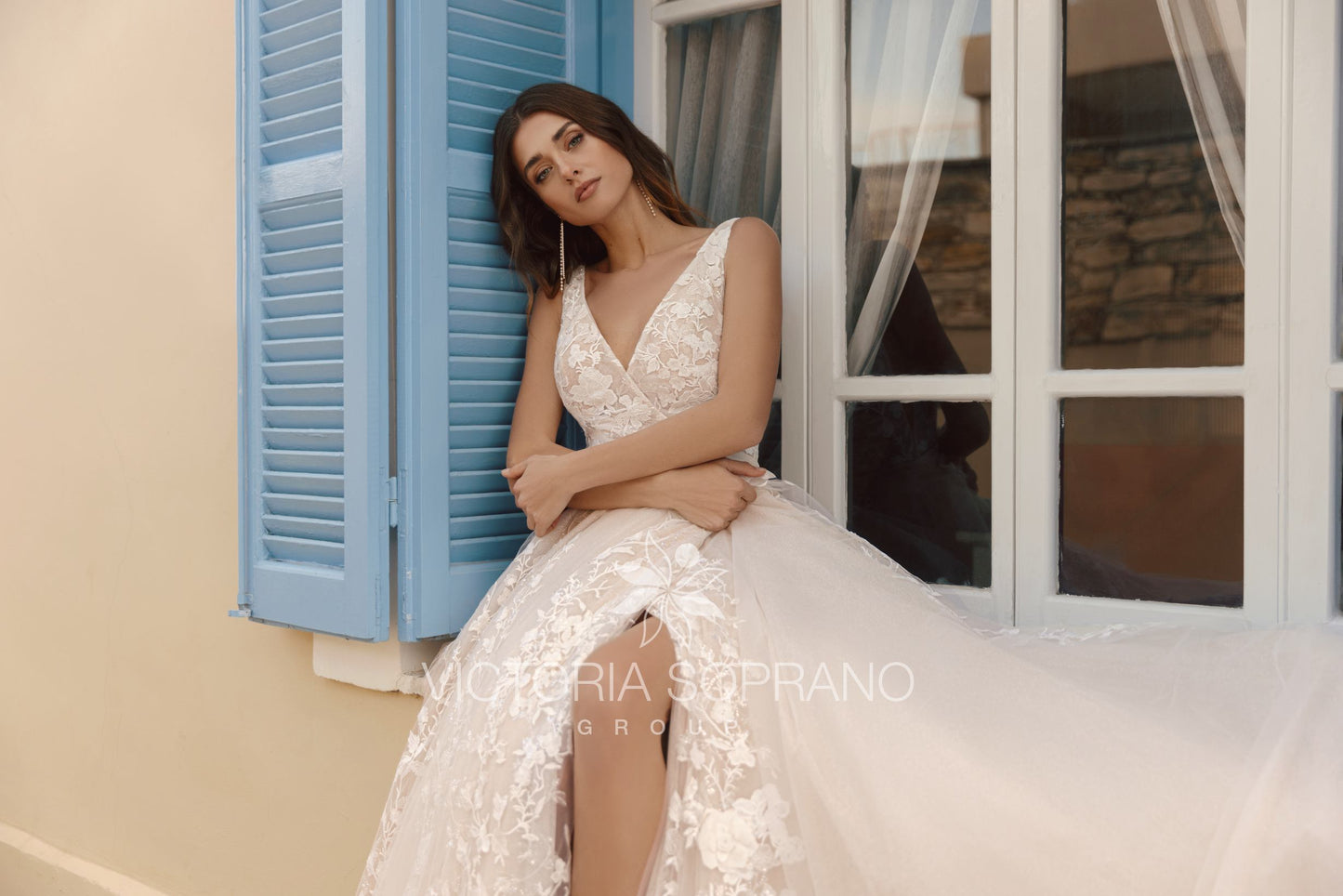 Vestido de Novia MN-426 Lora (T38. Stock)
