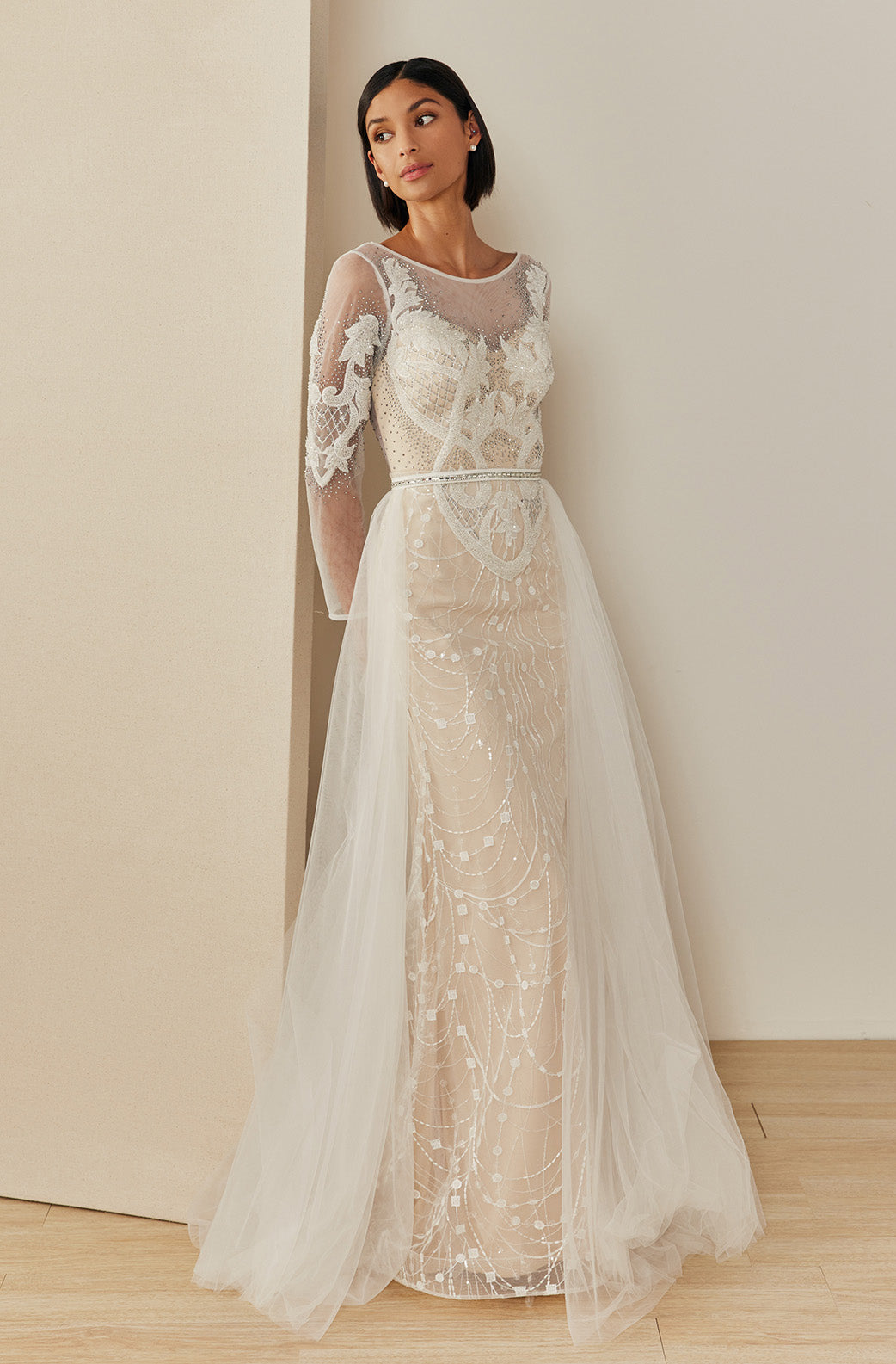 Wedding Dress MN-457 Dove