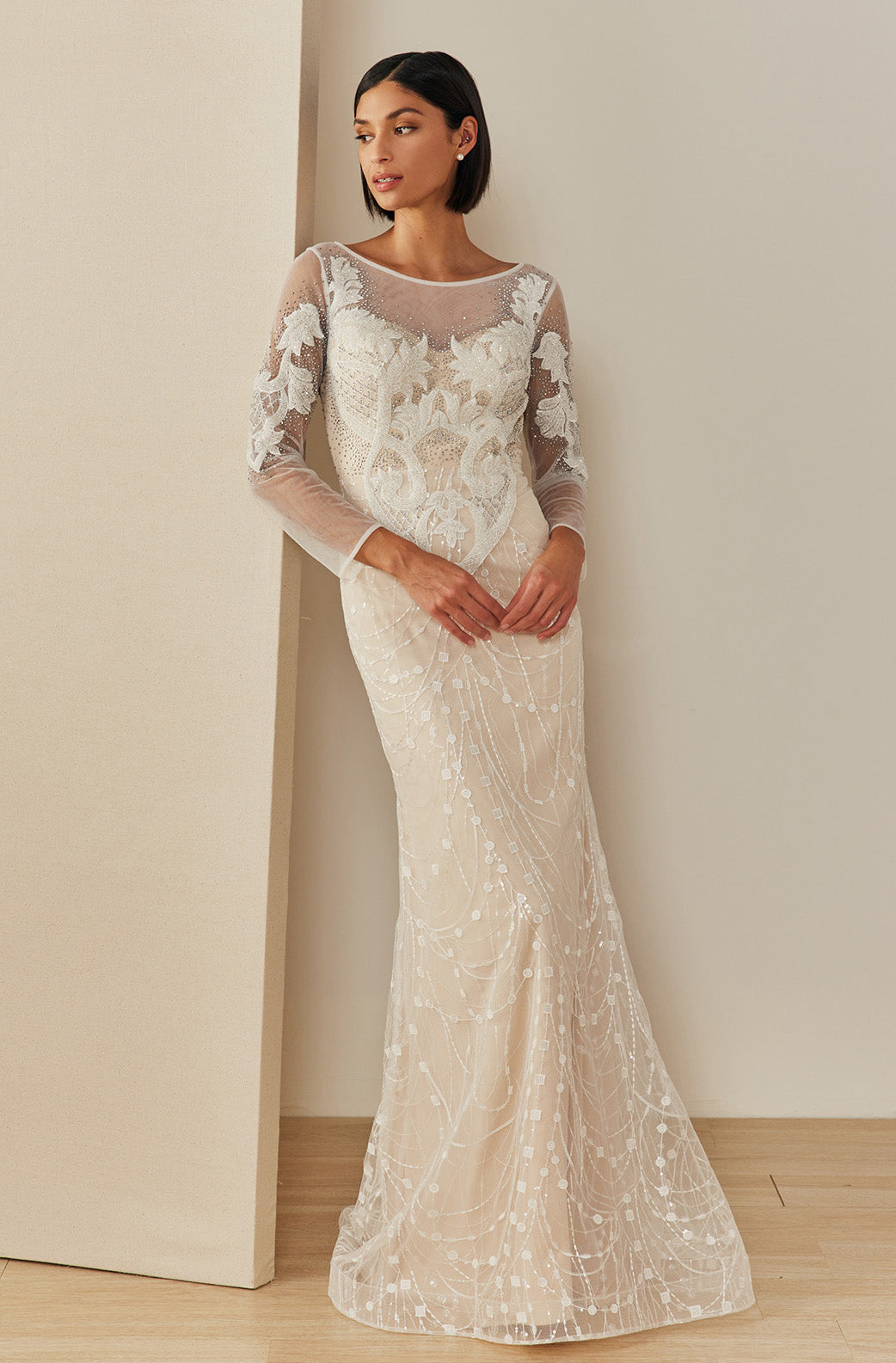 Wedding Dress MN-457 Dove