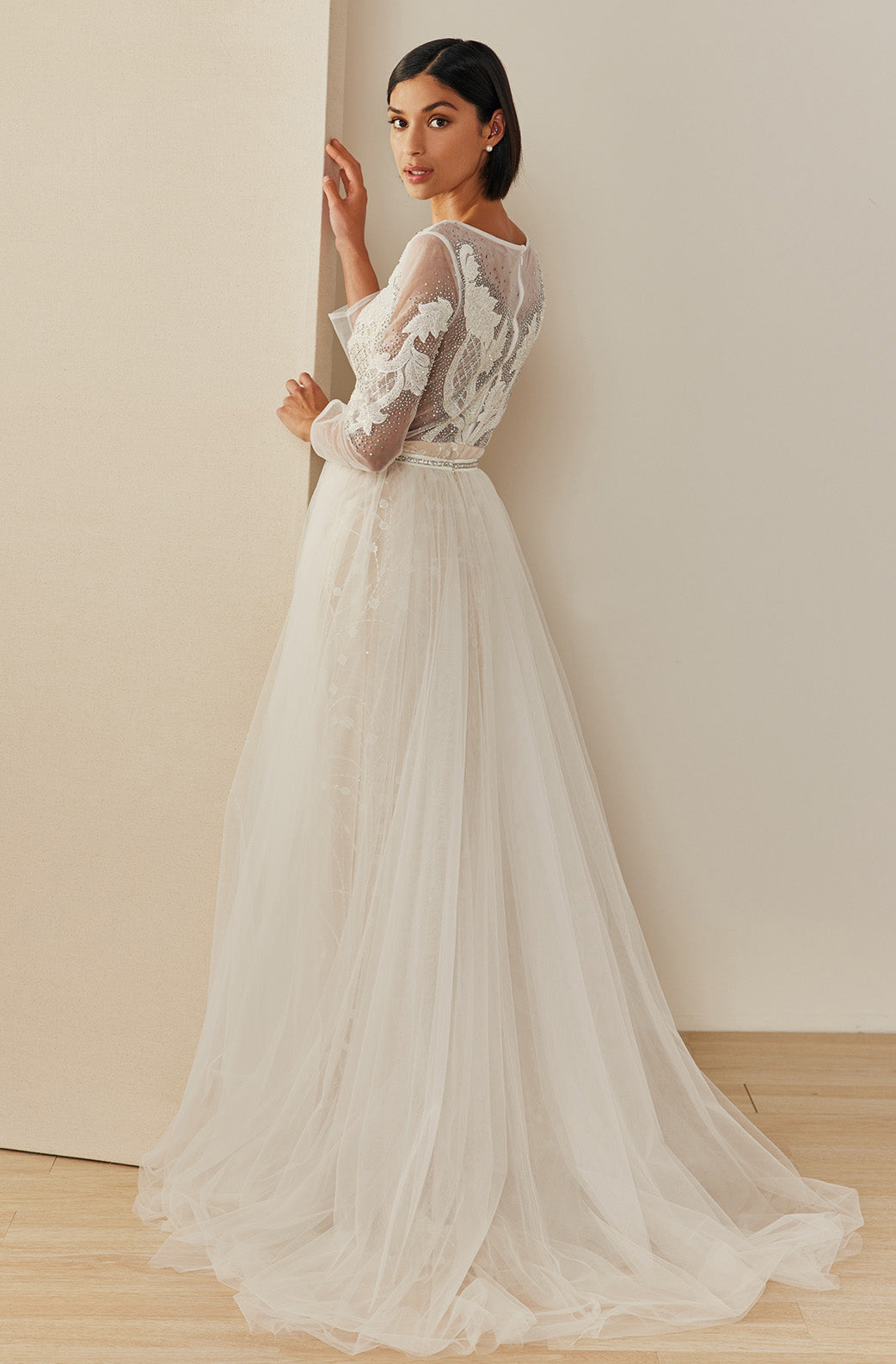 Wedding Dress MN-457 Dove