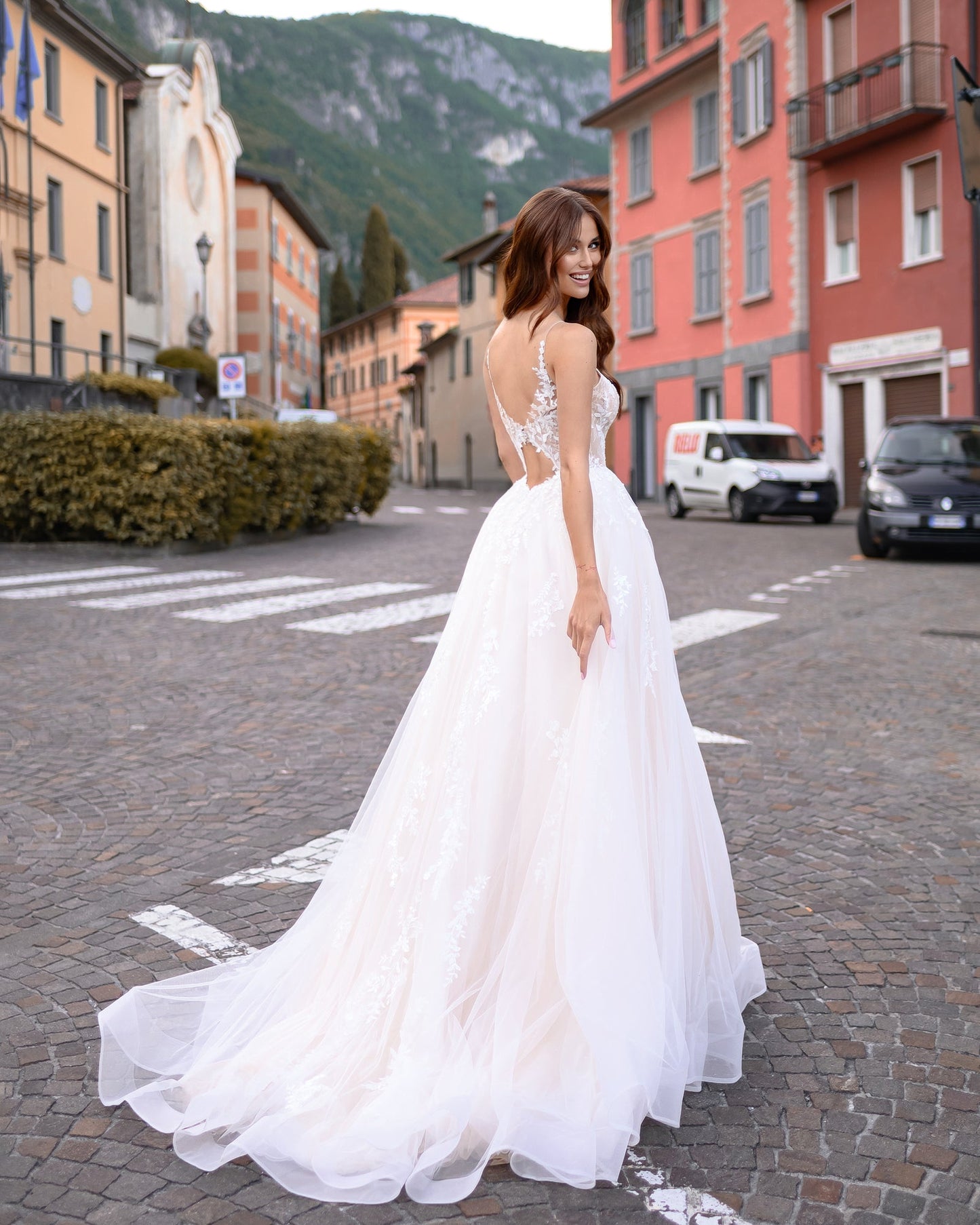 Wedding Dress MN-491 Stripe