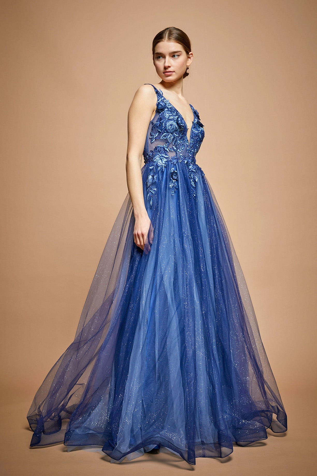 Vestido de fiesta| Miaminovias| Azul