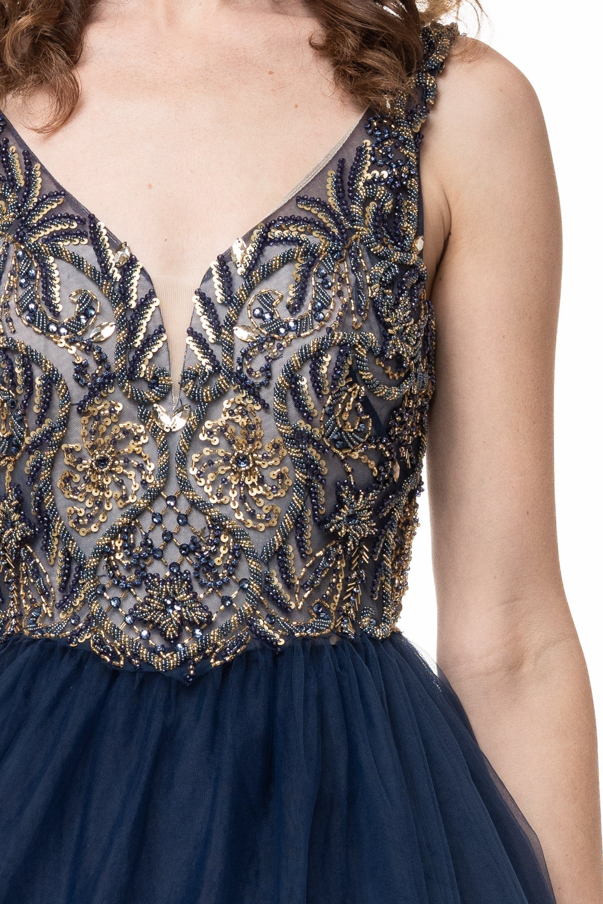 Vestido de Fiesta| Miaminovias| Navy Shine
