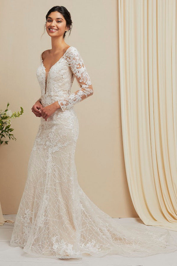 long sleeve wedding dresses mn Plus Size Lace Wedding Dresses in Minnesota