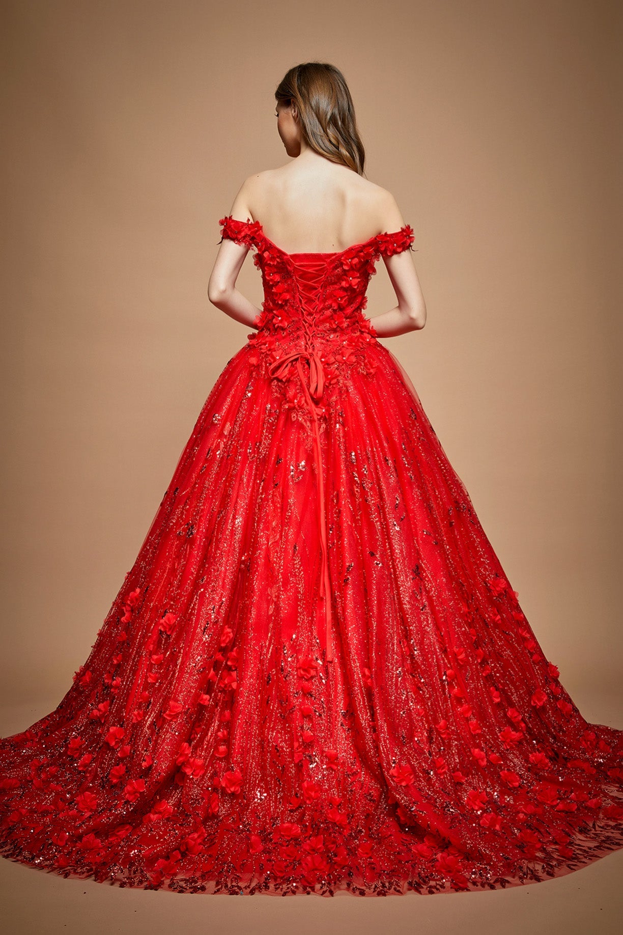 Vestido de fiesta F-166 Morelia