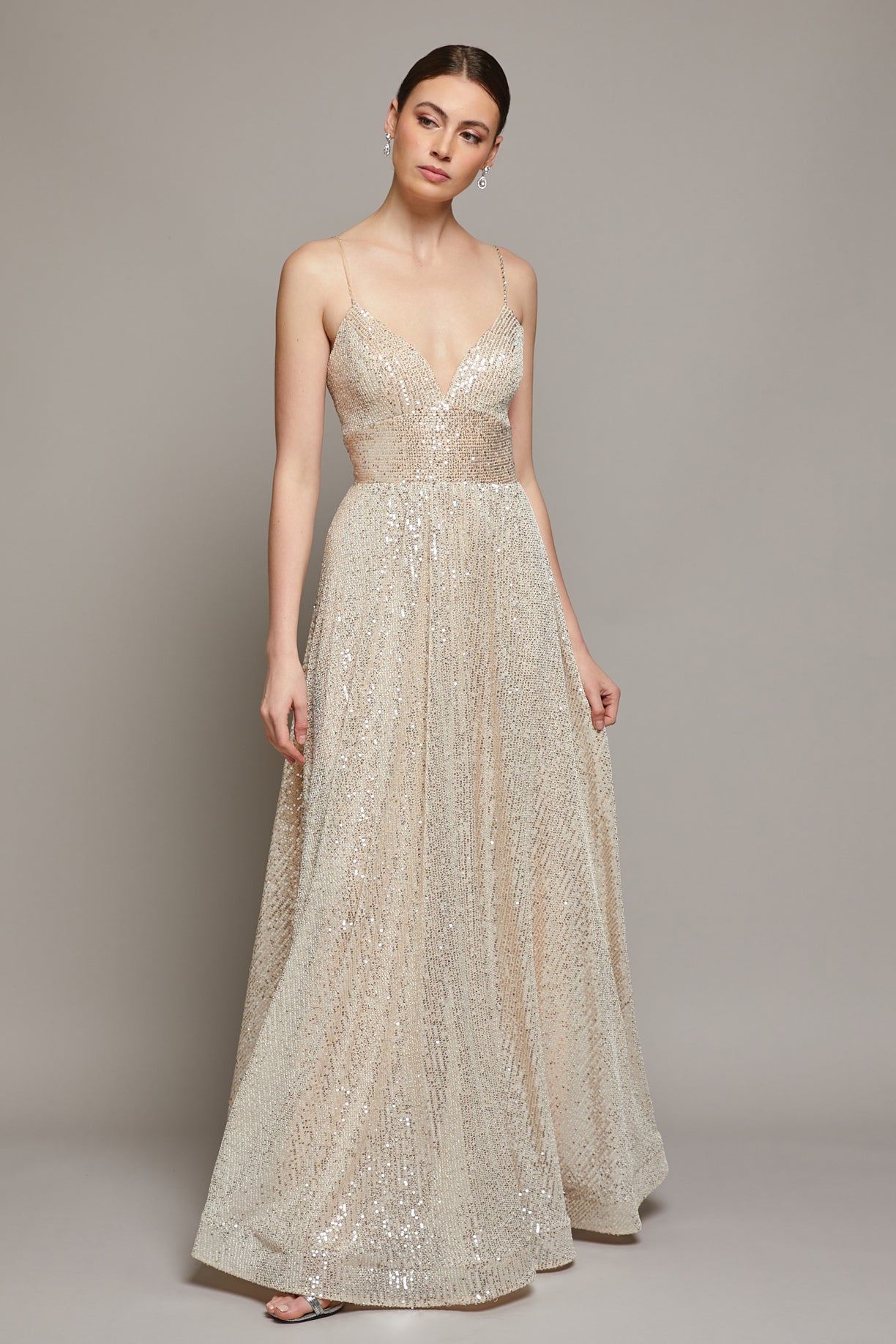 Vestido de Fiesta| miaminovias| Goldena
