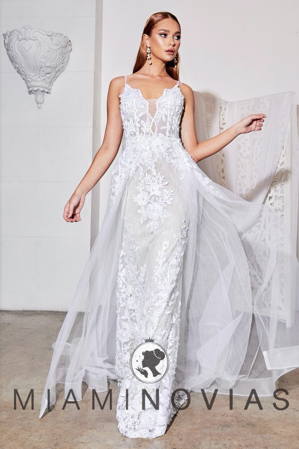 Wedding dress MN-117 Blanche