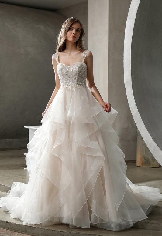 Wedding dress MN-971 White
