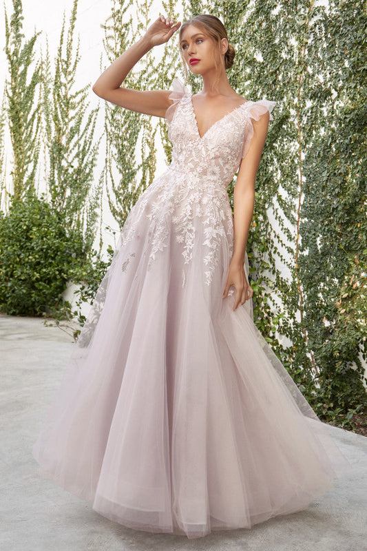 Wedding Dress| Miamigirlfriends | pale pink